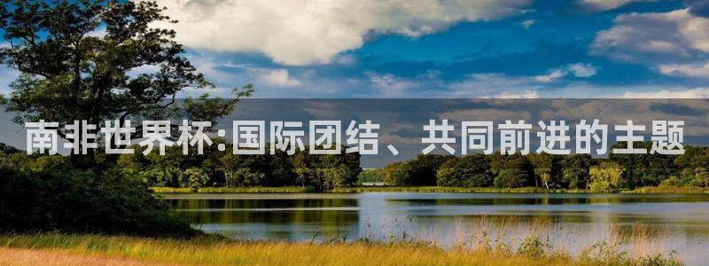 2026年世界杯直播平台:南非世界杯:国际团结、共同前进的主题